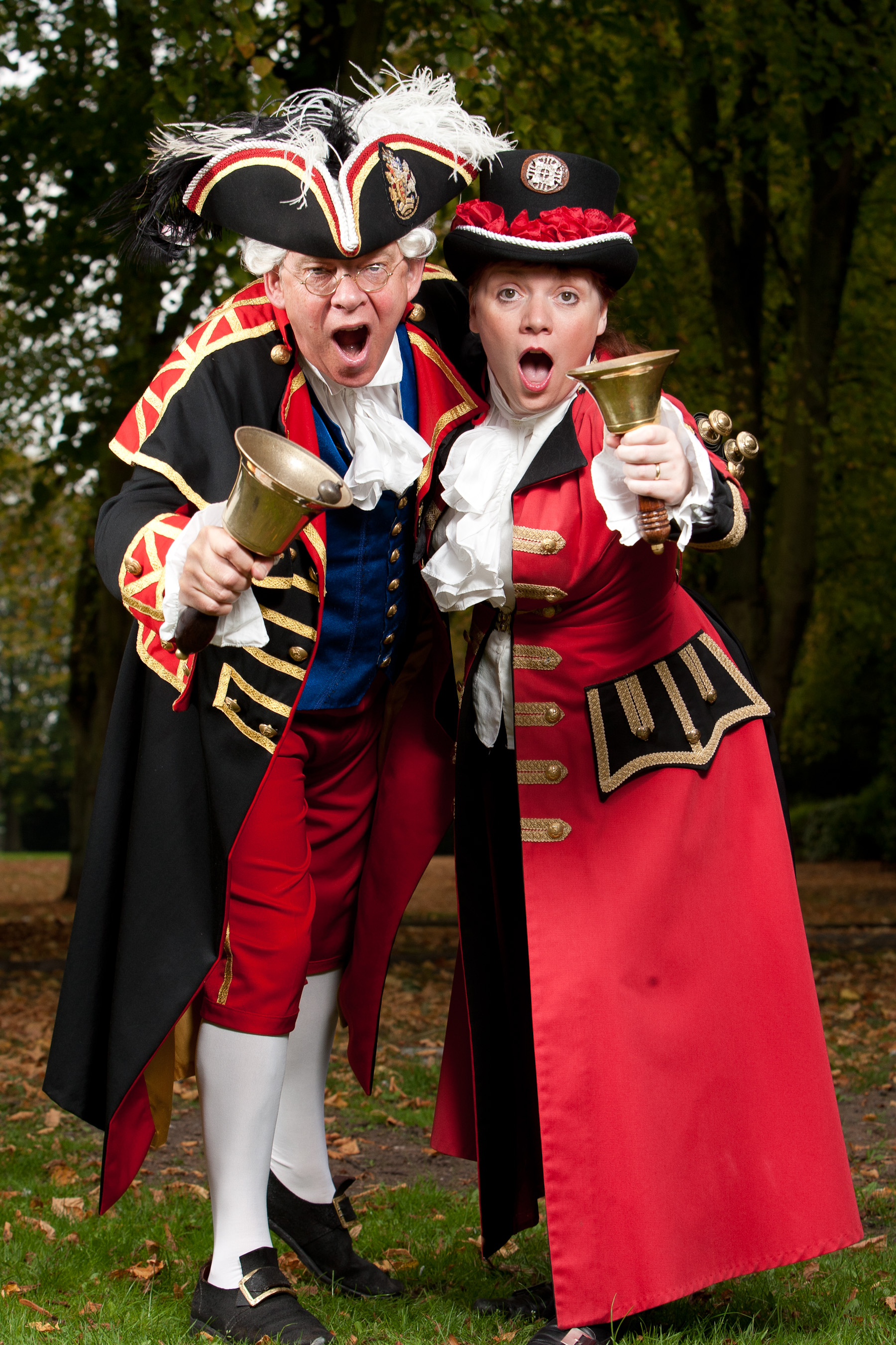 Chester Town Criers; David Mitchell; Julie Mitchell